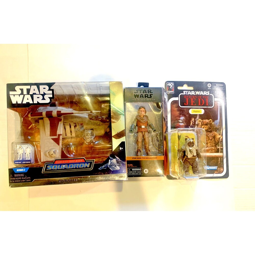 STAR WARS COMBO SET (LOT3 - SEE PHOTOS